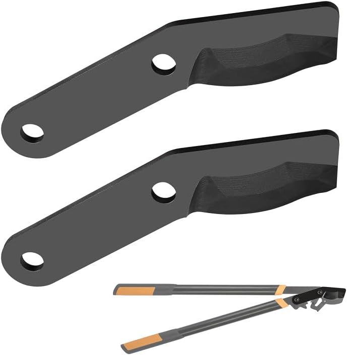 Adnee 2 Pcs SK5 Steel Lopper Replacement Blade-Black Bypass Lopper Blades for Tree Trimming-Replacement Blade Garden Tools Fit for PowerGear2 - Image 1